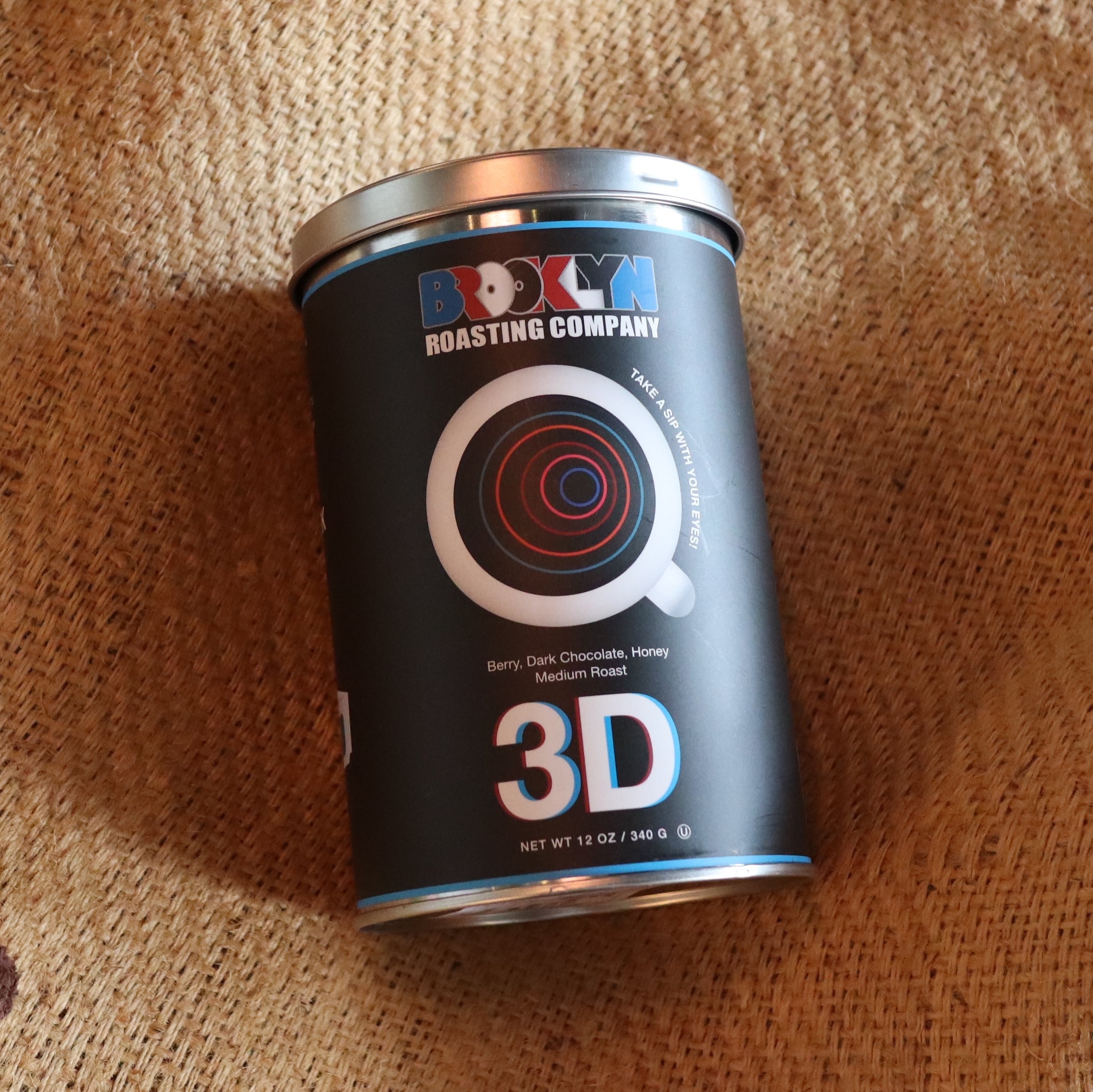 【Roast★★★☆☆】3D 12oz Tin(340g)