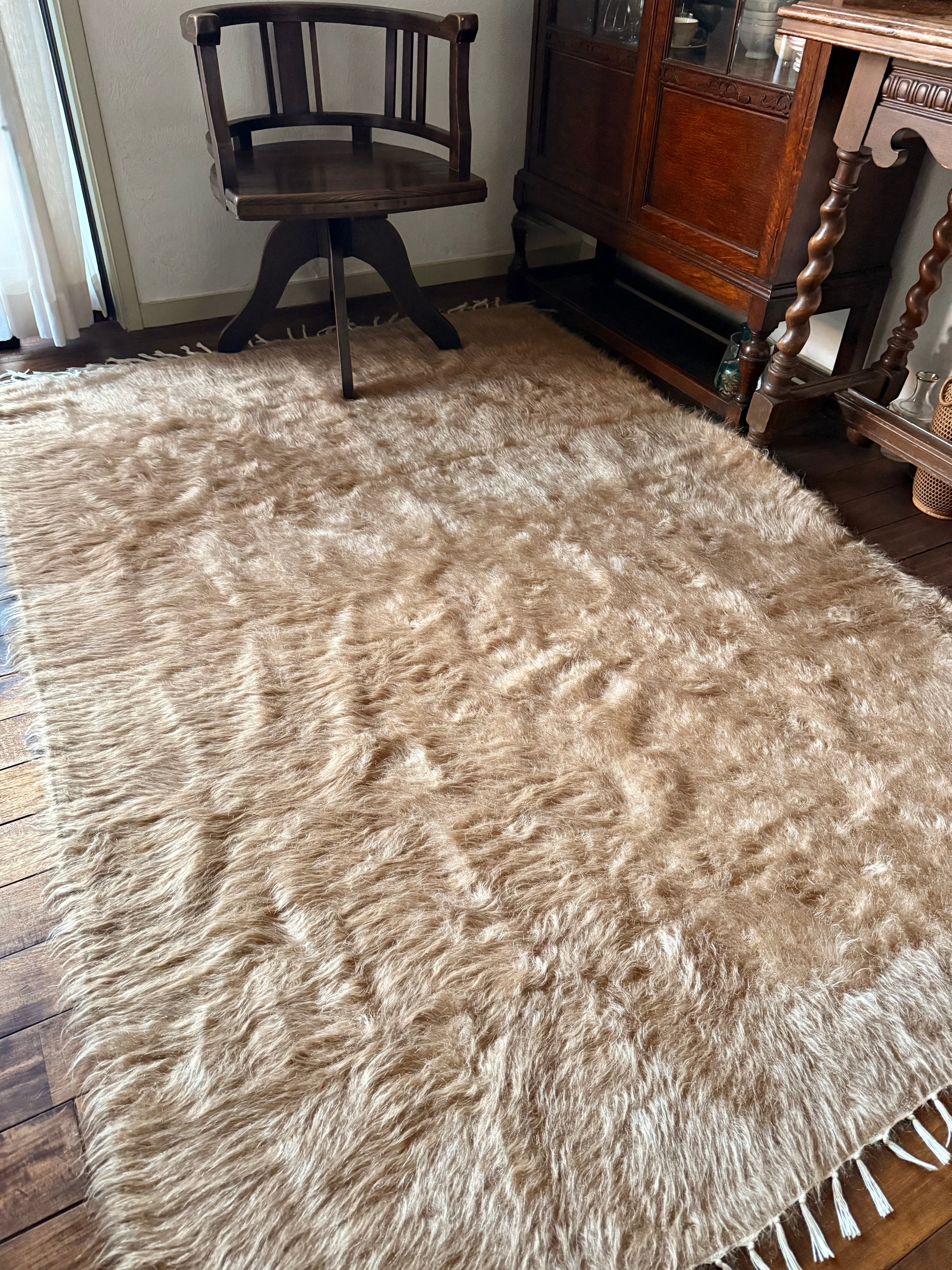 03 Vintage Afghanistan Rug Rose(ヴィンテージ アフガニスタン ラグ