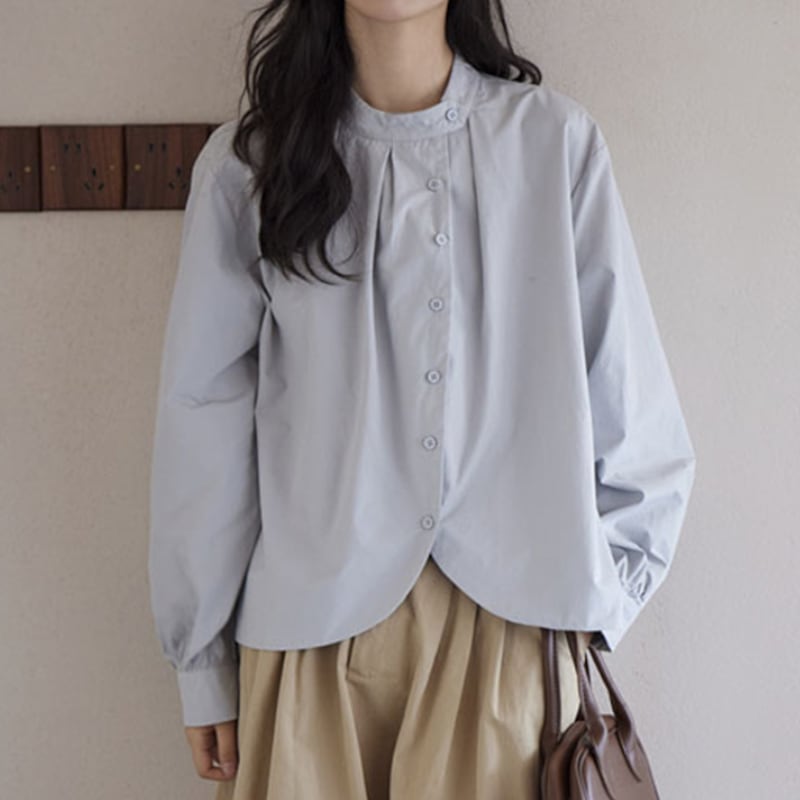 ニッチデザインシャツトップス M1776