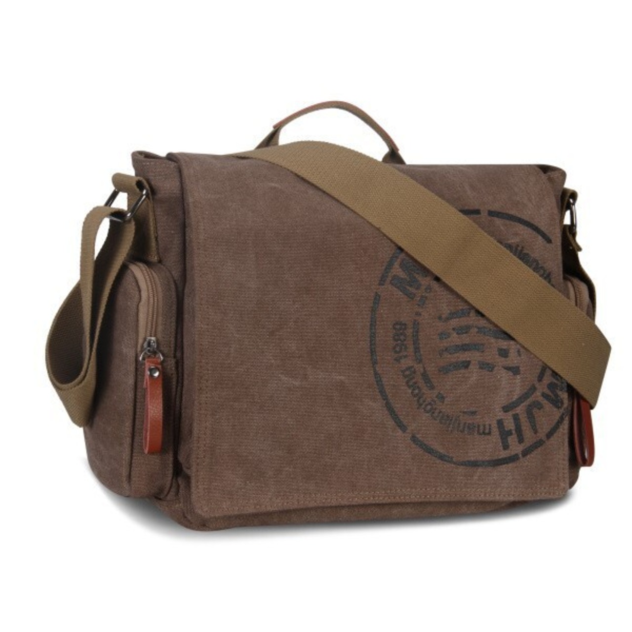 Military Canvas Shoulder Bag / ミリタリー キャンバス ショルダーバッグ