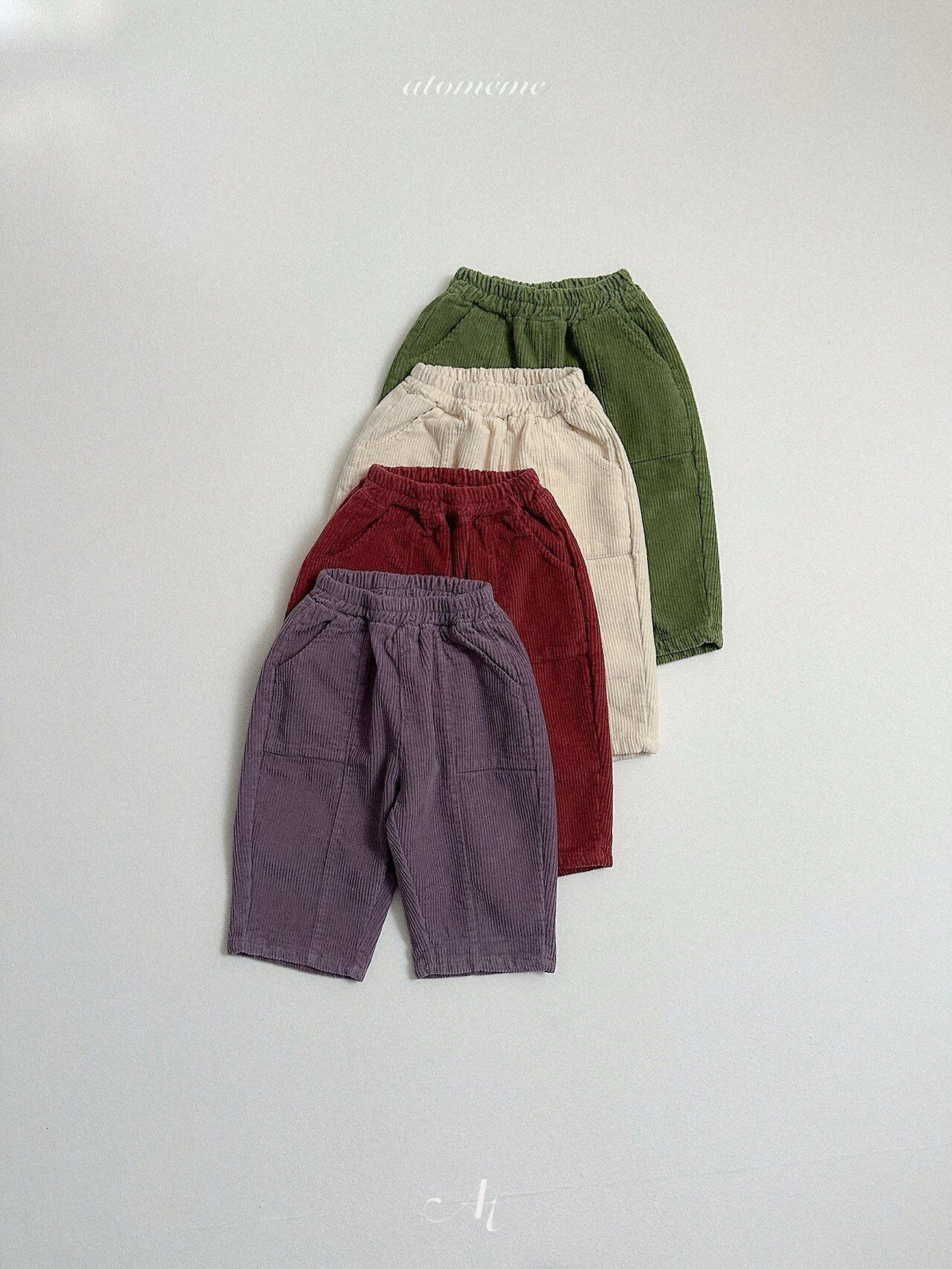 予約⌇atomeme/ Mallang corduroy pants