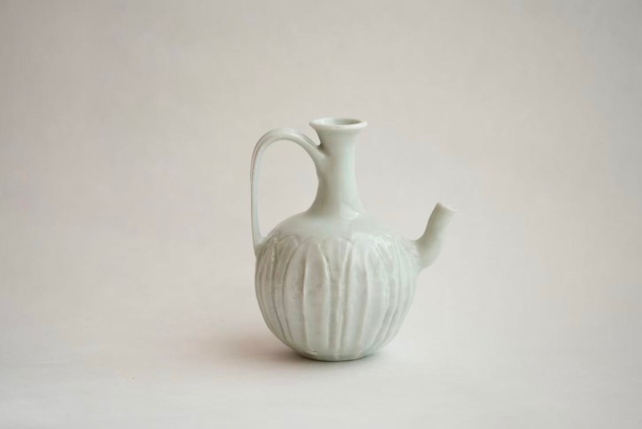 田村文宏 Fumihiro Tamura - 白磁水注 Pitcher