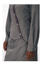 CONP Asymmetrical Patchwork Shirt