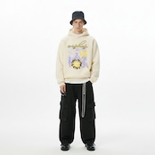 VINTAGE ストリート 信仰の力プリント パーカー T1953