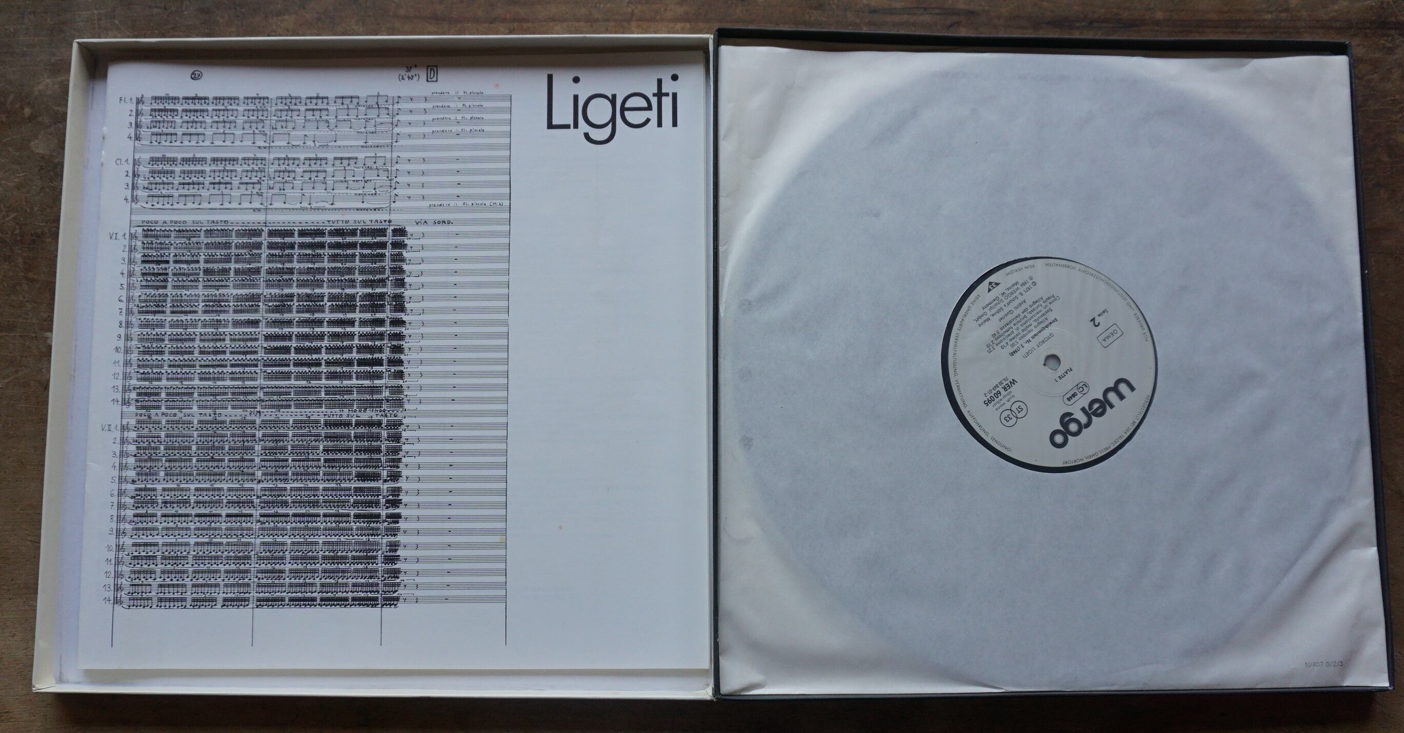 リゲティ・エディション・ボックス Gyorgy Ligeti Works 9枚組 Ligeti