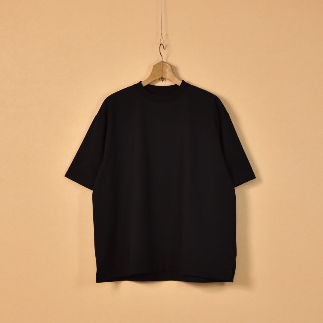 Manual Alphabet マニュアルアルファベット ファンクショナルPRDワイドTシャツ・ブラック【メンズ】