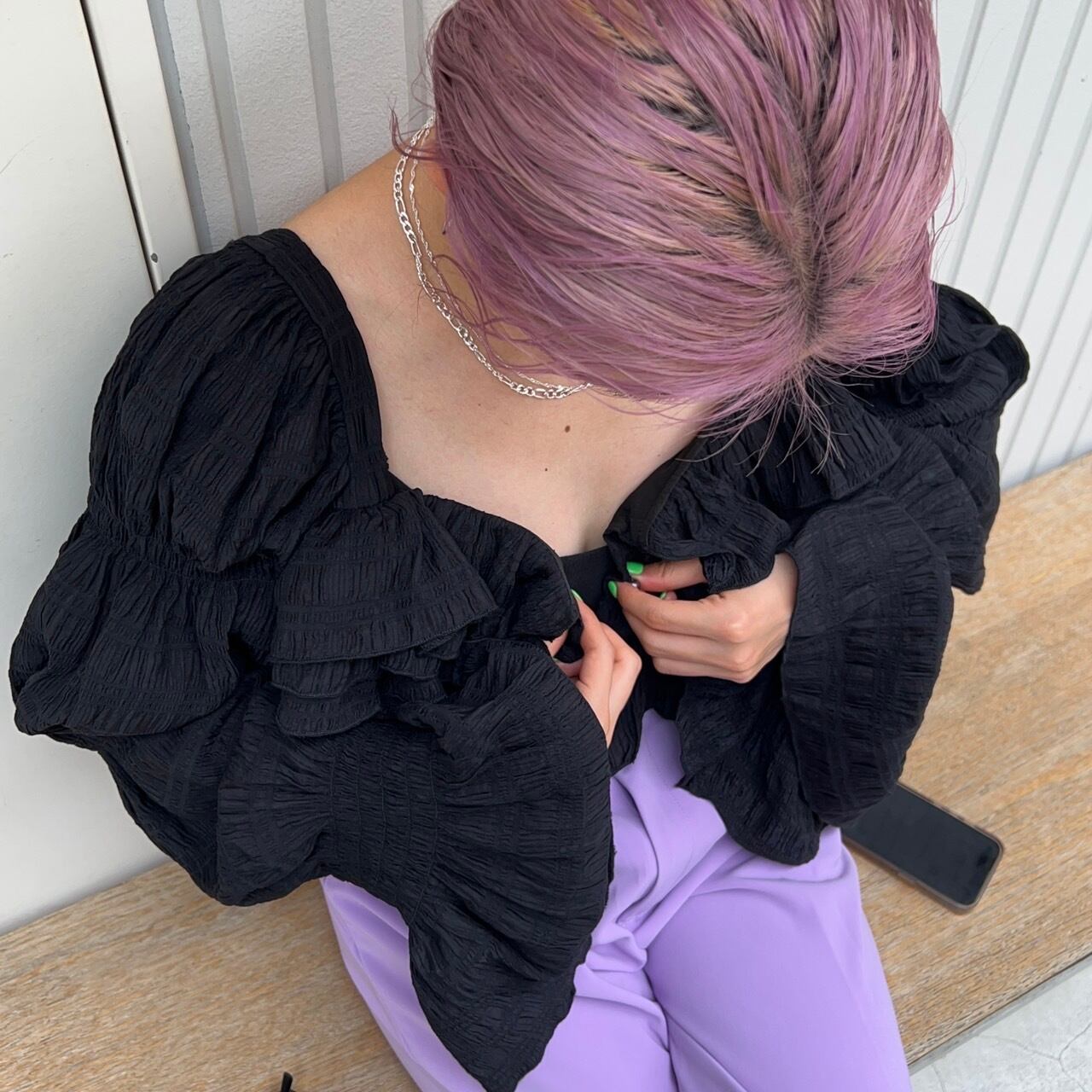 キャンディーリブクロップトップ_LN01491