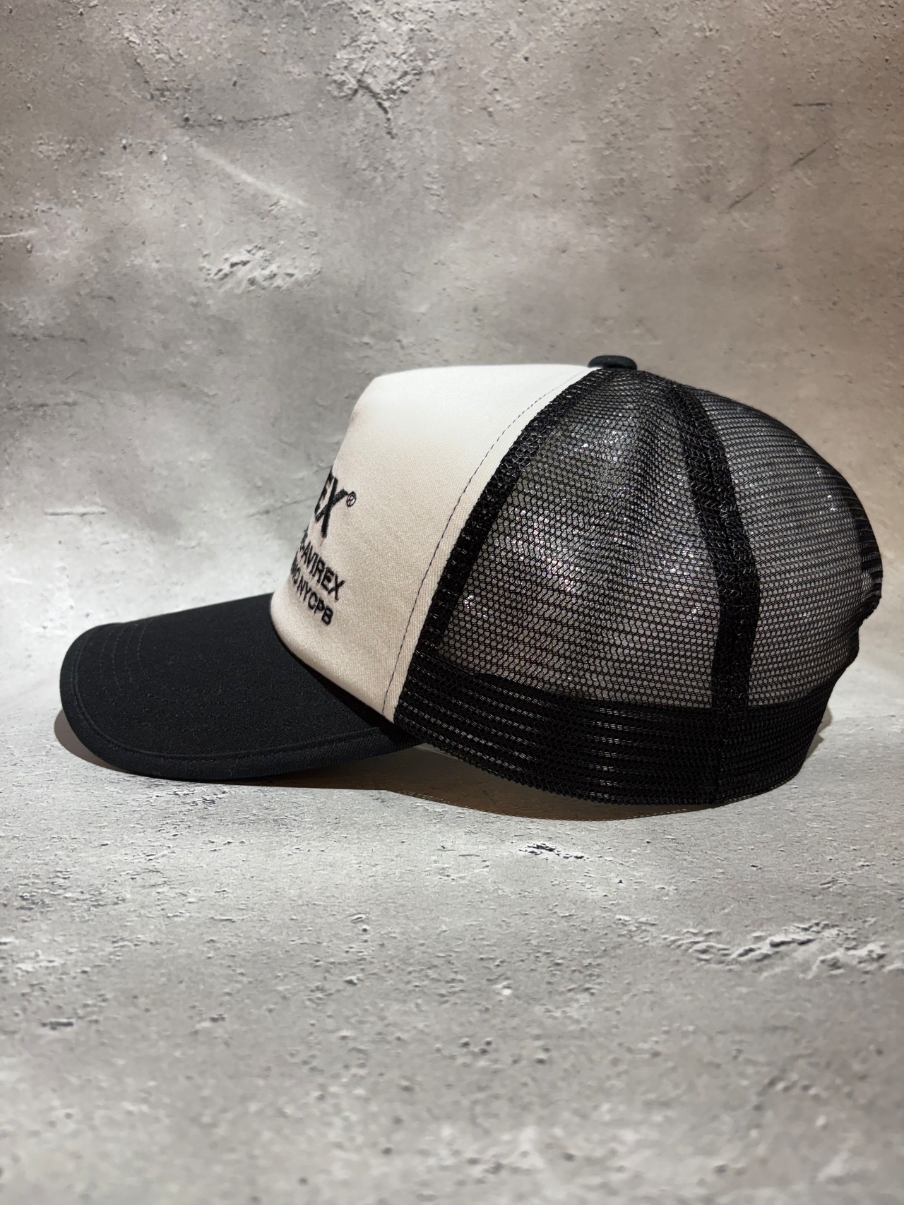 AVIREX / アヴィレックス NUMBERING MESH CAP  メッシュキャップ ホワイト ビックサイズ