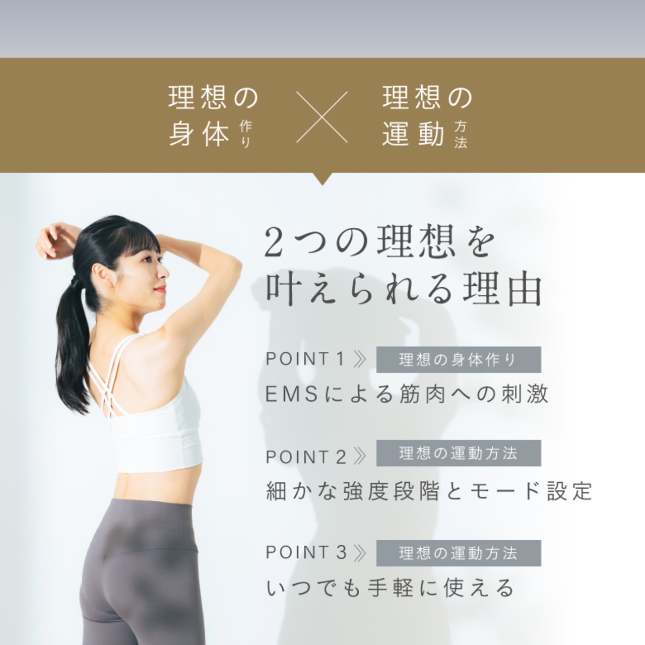 EMSベルト アーム&レッグ MCB045