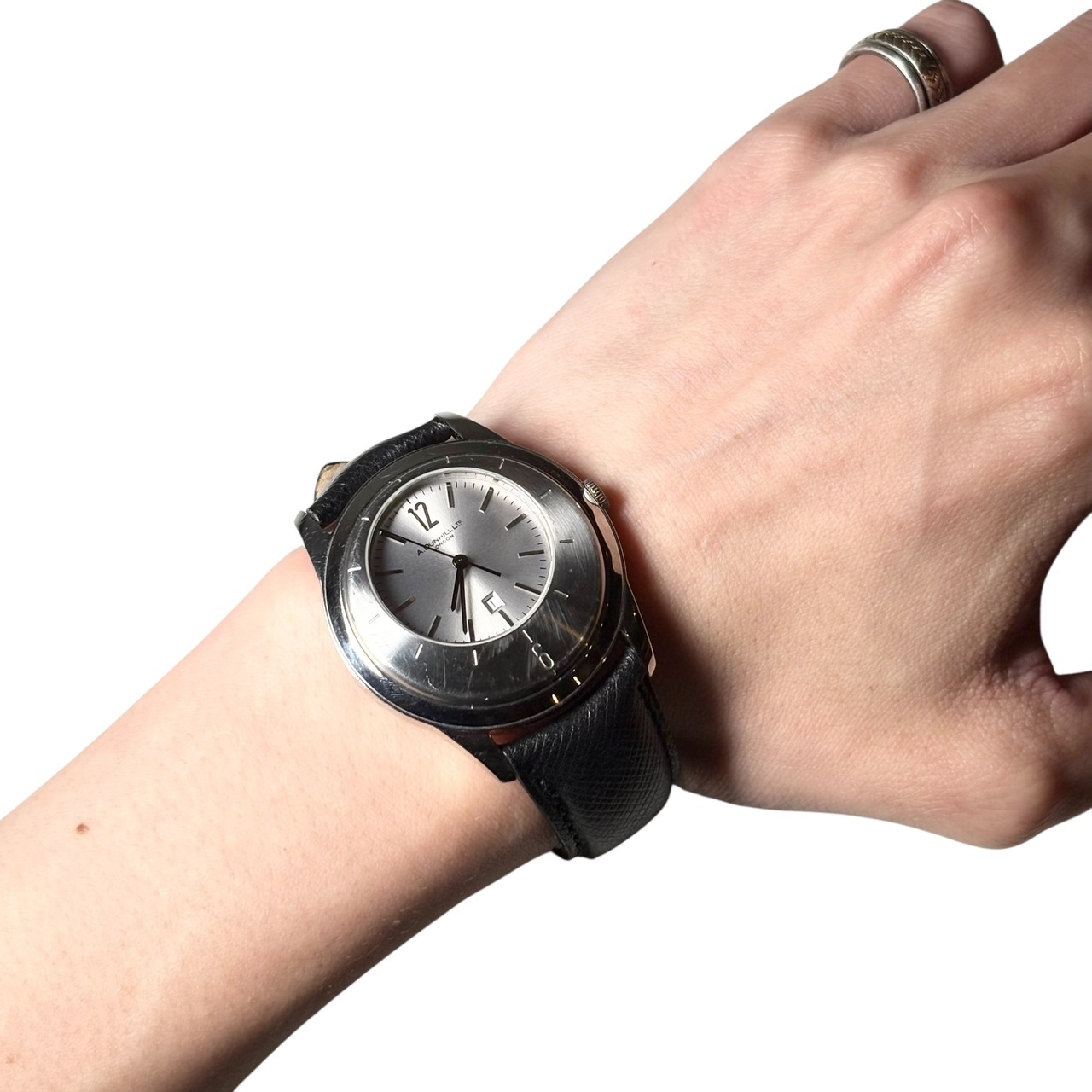 A.DUNHILL quartz watch “eccentric”