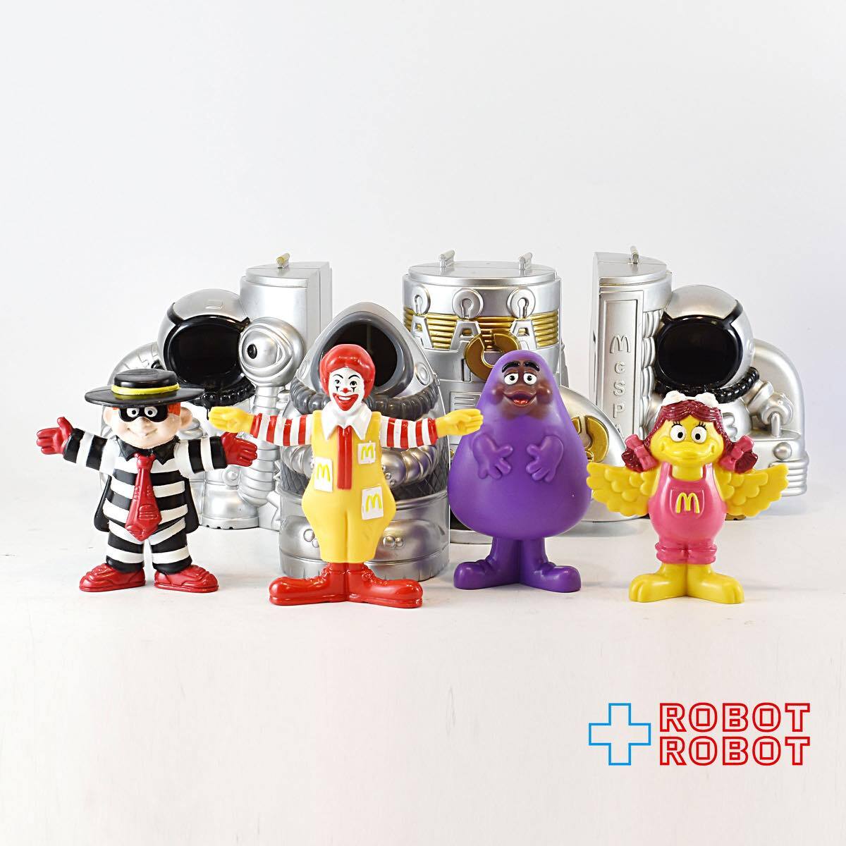 マクドナルド ハッピーミール 1998 スペースロケット 4種セット