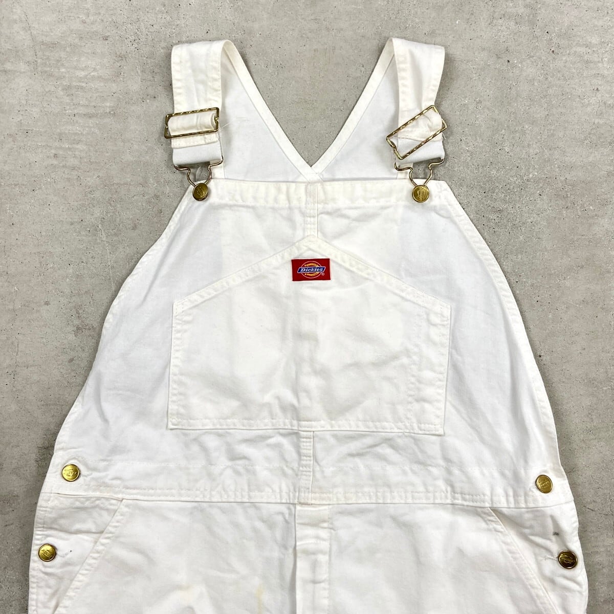 90年代 Dickies ディッキーズ オーバーオール 山ポケ メンズW39相当