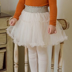 春ハイウエストメッシュスカート3色