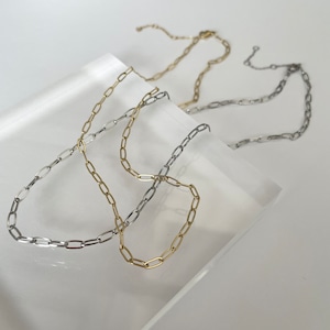 chain necklace ステンレスネックス
