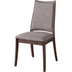 ルーシー ダイニングチェア 天然木 アカシア ウレタン塗装 ポリエステル