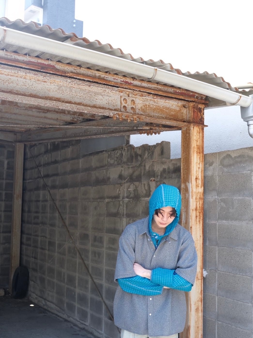 Laid.b 25ss diver seam parka サイズ1 Laid.B】 Diver Seam Parka | THE OUR