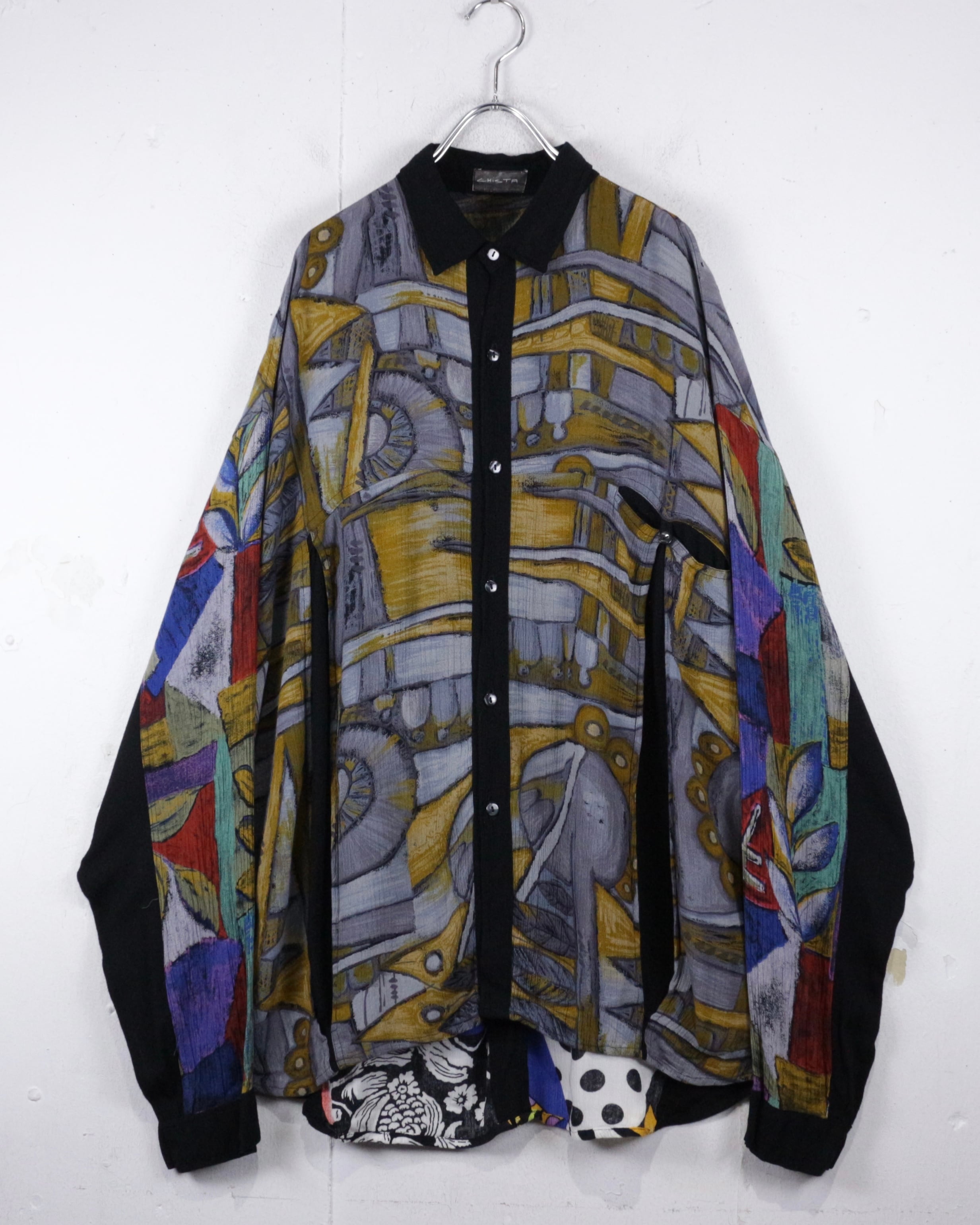 Dries Van Noten 2019AW タイダイシャツ ドリスヴァンノッテン
