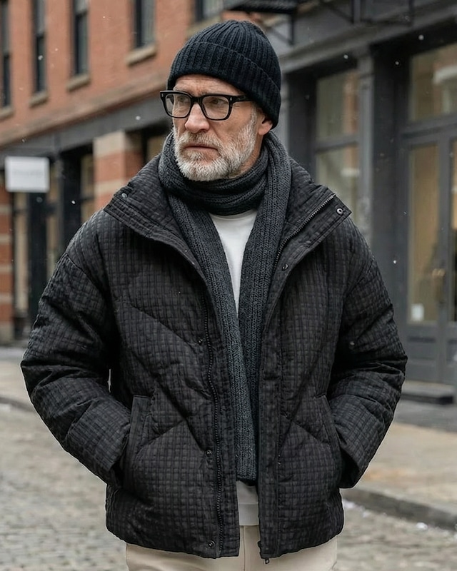 シティキルト ダウンジャケット 3色　A0158