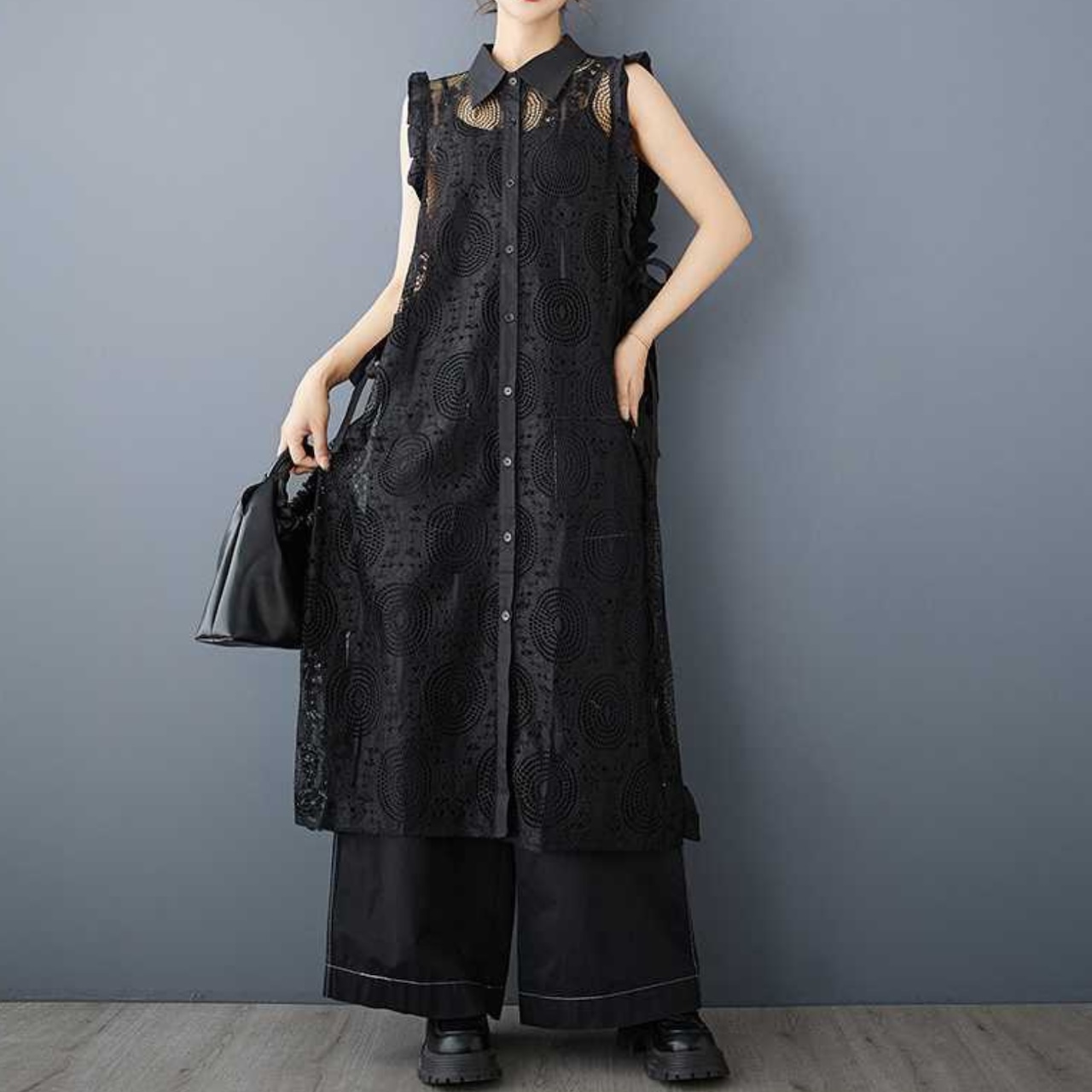 ナイトフラワー レースワンピ M24391