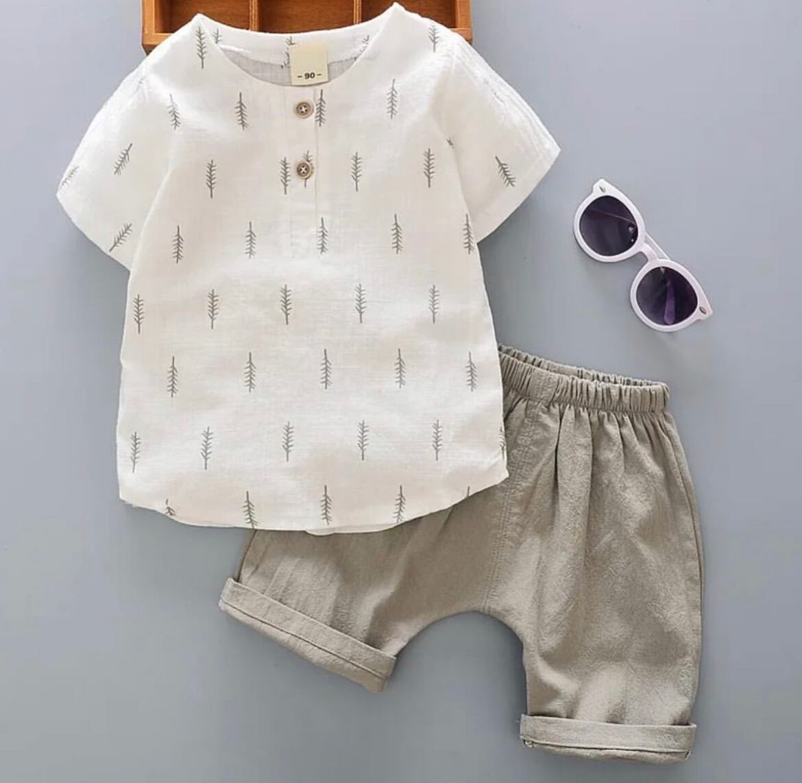 natural トップス&ショートパンツ