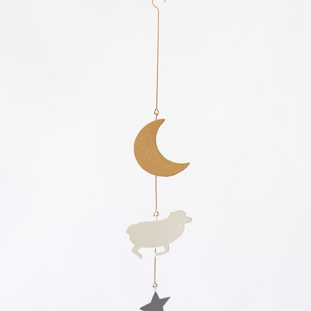 ブリキガーランド 羊／クリスマス
