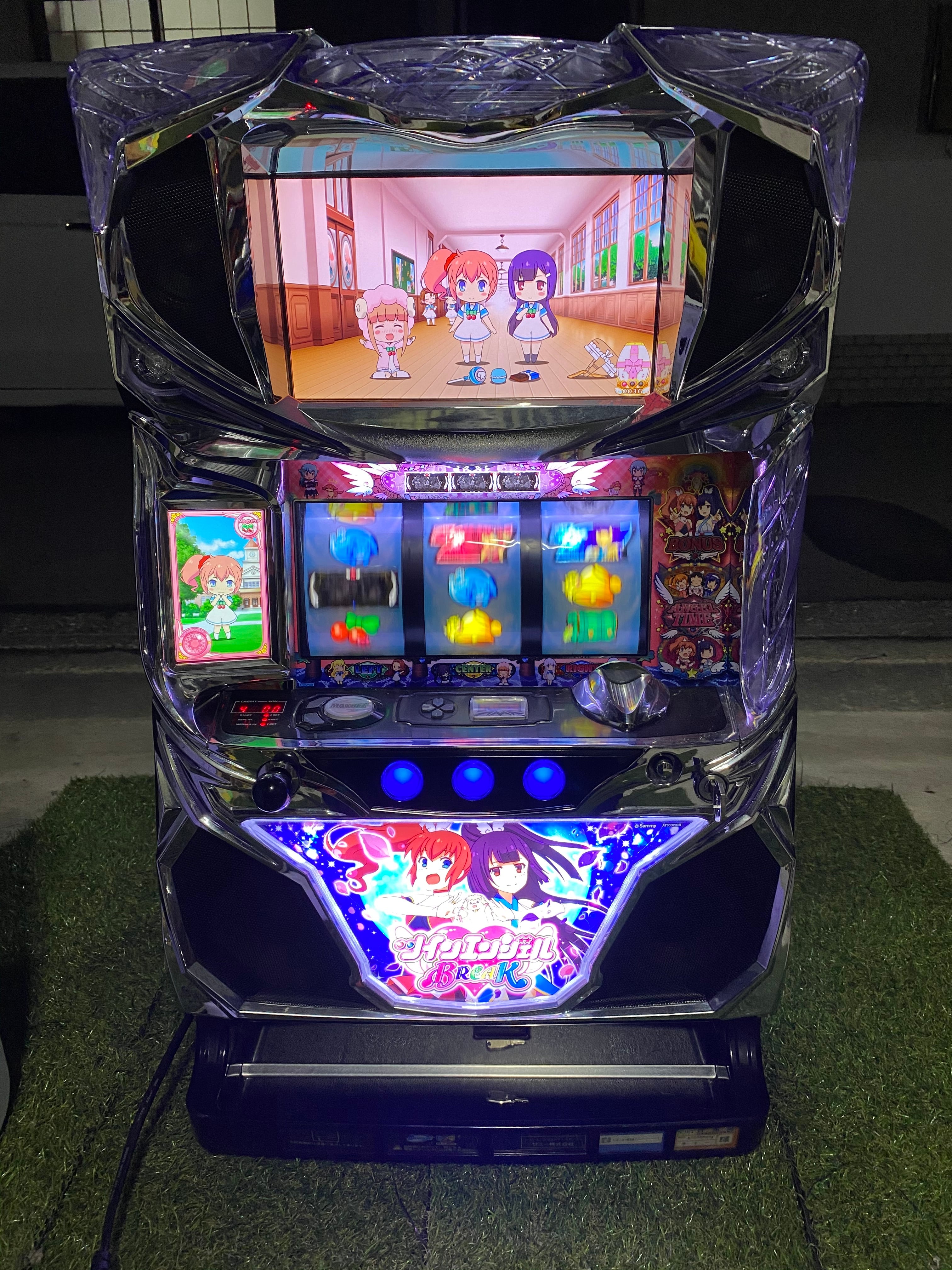 美品】ツインエンジェル BREAK Sammy サミー スロット台 美品】ツインエンジェル BREAK Sammy サミー スロット台