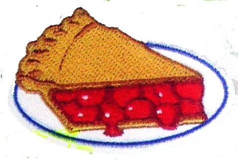 チエリーパイ【ワッペン・アップリケ・パッチ】 FD0672