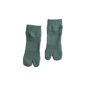 Cotton Hemp Ankle Socks（Smoke Green）