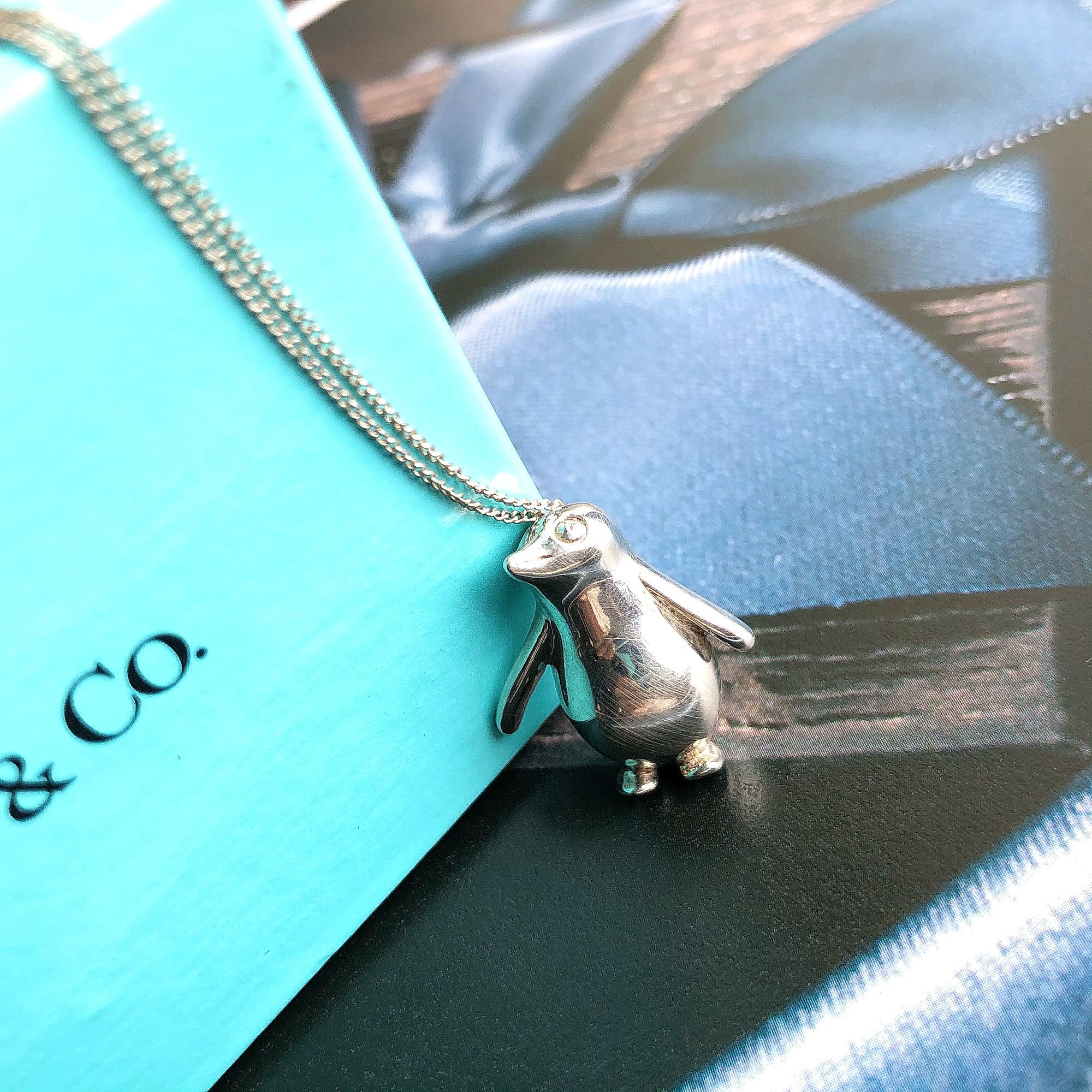 TIFFANY&Co. Tiffany ティファニー ネックレス ペンギン 925 ...