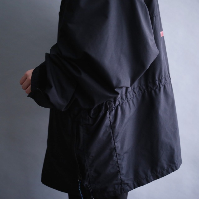 ”Columbia" back printed XXL super over size mountain parka