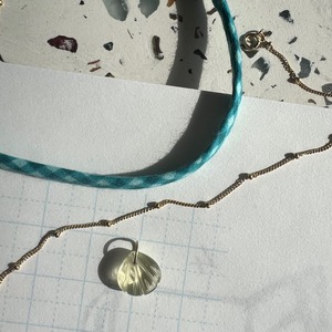 Restock：Yellow Shell Pendant Top（ペンダントトップのみ）