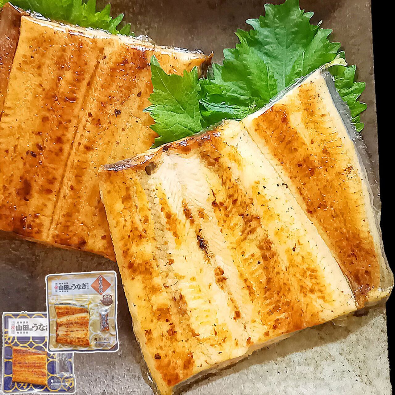 ichigo-ichigo 鹿児島県産 無薬養鰻 うなぎ 蒲焼 (約80g) ＆ 白醬油焼