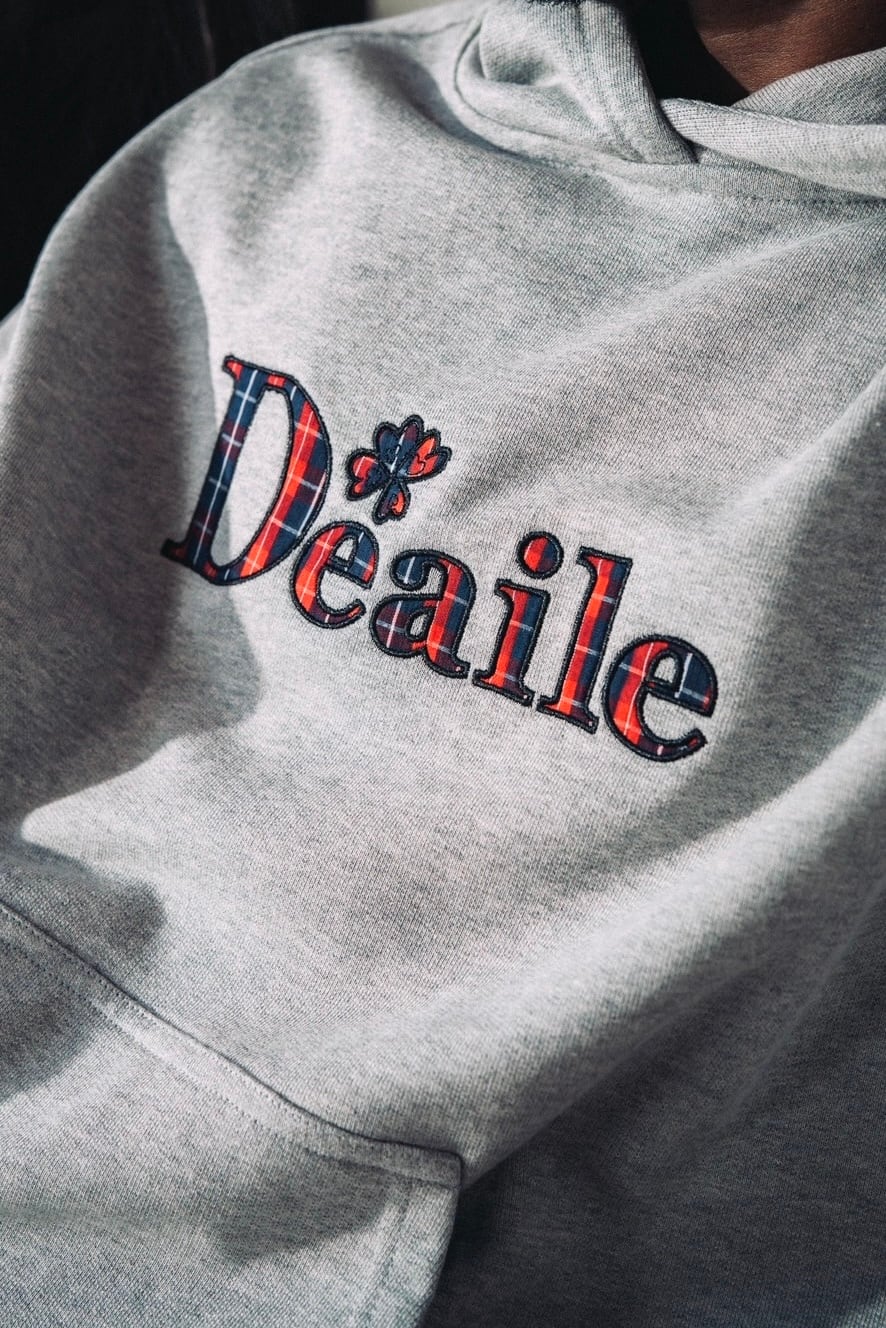 Deaile Logo Check Hoodie | Deaile