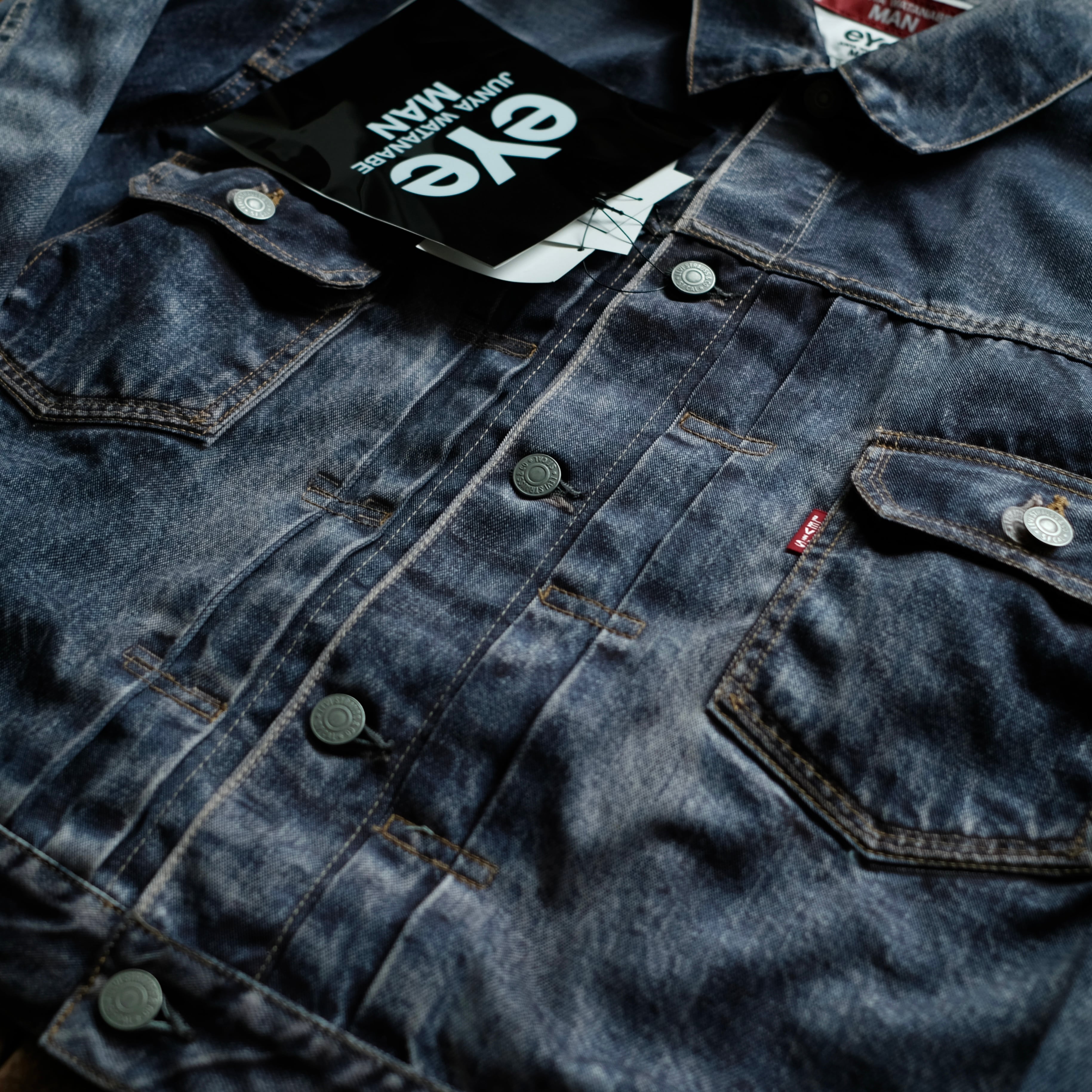 eYe JUNYA WATANABE MAN 転写 PRINT DENIM JACKET | safarionline