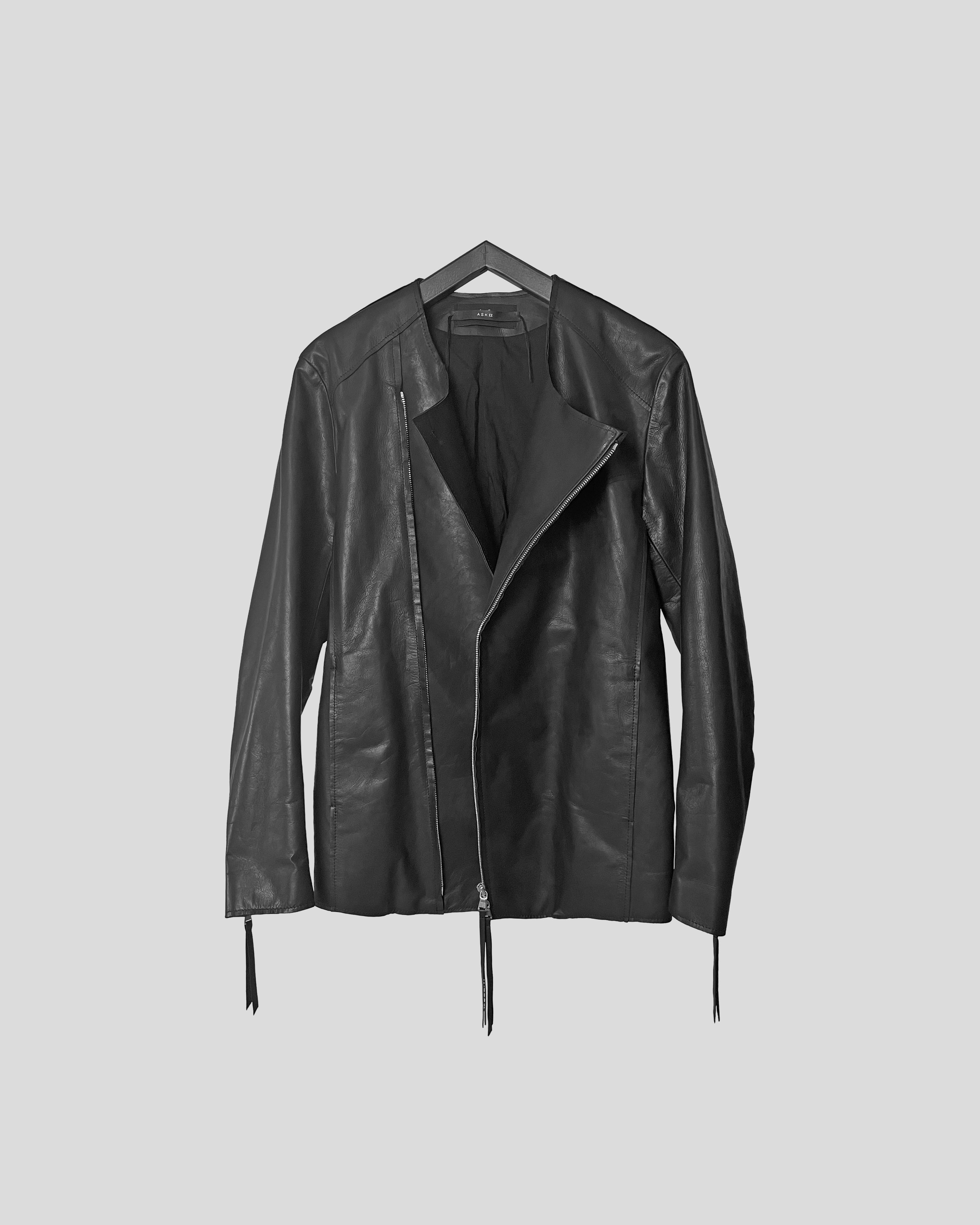 24ss完全受注生産 ASKYY / 3 ZIPPER LEATHER RIDERS JACKET 24ss完全受注生産 ASKYY / 3 ZIPPER LEATHER RIDERS JACKET