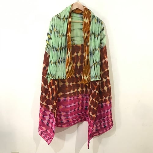 JULIA HEUER ジュリア・ホイヤー プリーツスカーフ マルチ【代官山k02