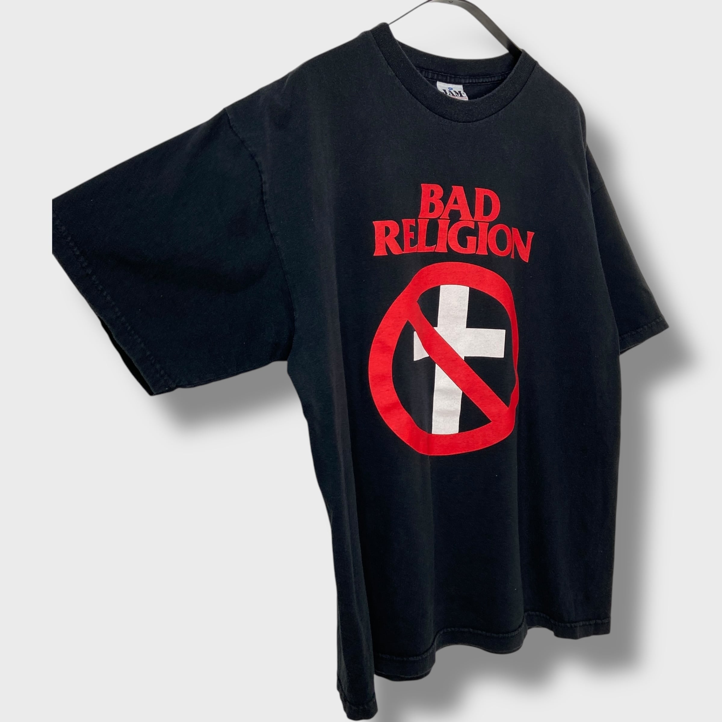 90s USA製 バッドレリジョン バンドTシャツ バンT 黒 XL ロック | 古着