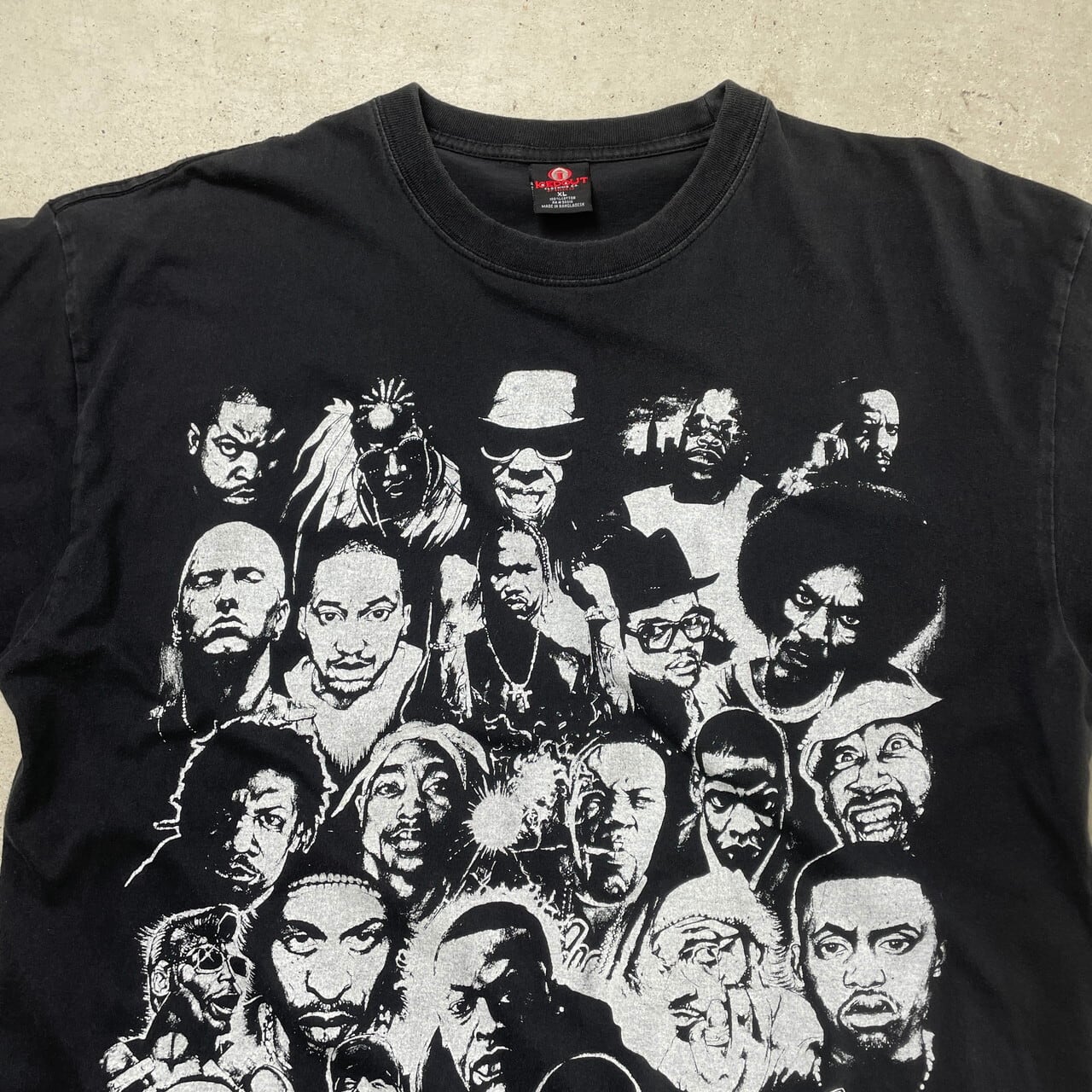 90年代〜 iCEDOUT PANTAL ADVISORY ヒップホップ ラップT アーティスト 