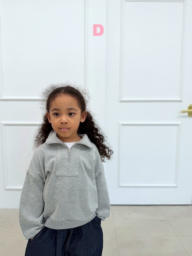 【取寄】dress monster|cube half zip|キューブハーフジップ|S-JS(1-5号)|kids&jr|26 autumn