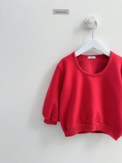 〖取寄〗韓国子供服 / 26winter / Digreen / ディープUネックトレーナー / キッズ / 冬服 *S~2XL*