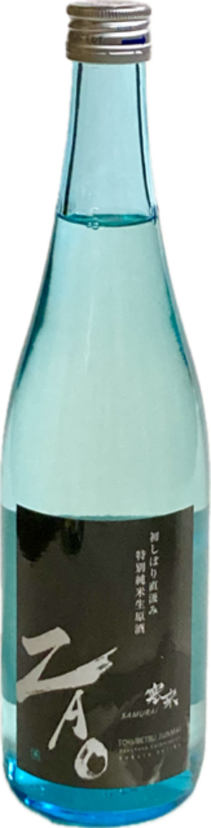 蔵王 初しぼり直汲み特別純米生原酒K 寒来SAMURAI 720ml