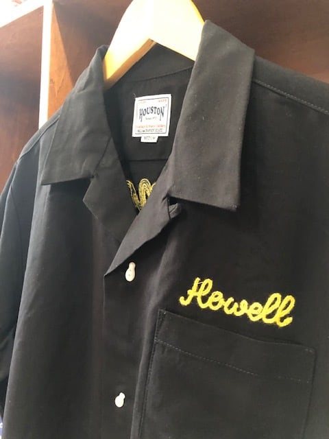 HOUSTON】BOWLING SHIRT（NEW YORK）41316 | STOCK MART