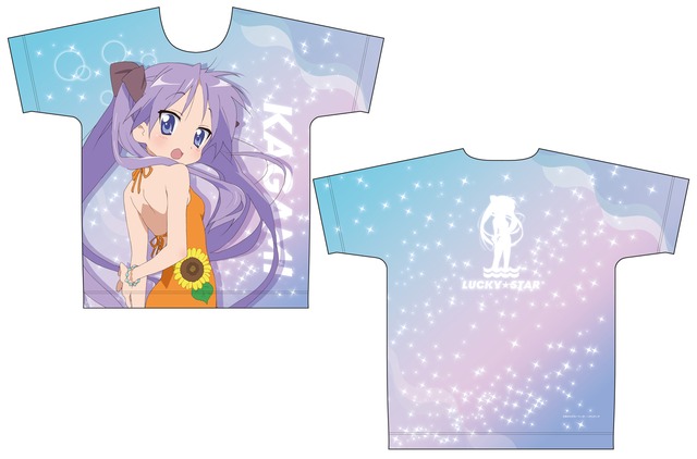 らき☆すた フルグラフィックシャツ 柊かがみ(水着) M/L/XL