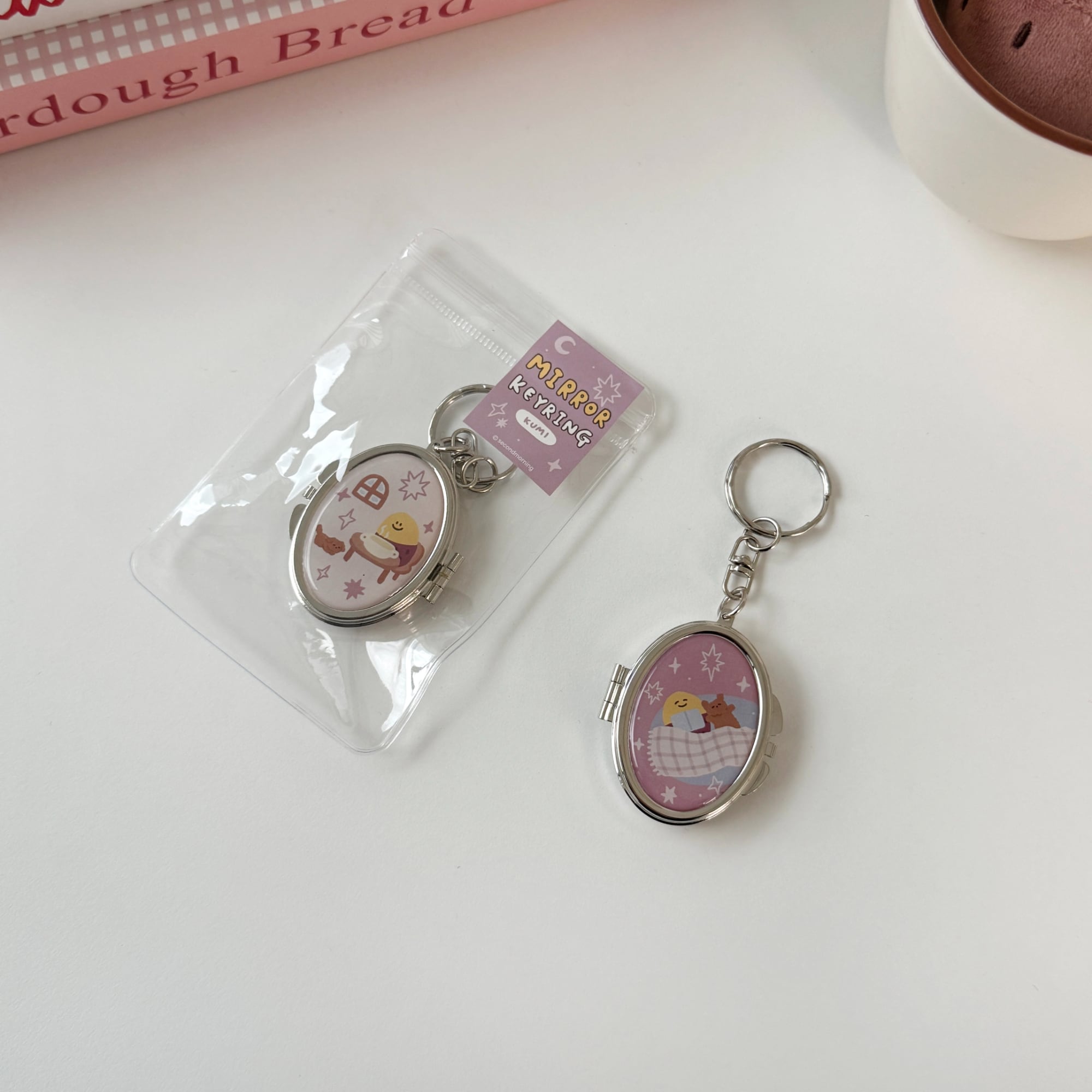 【未開封】ポケモン　ミラーキーリング 韓国限定 ランダム12個セット 韓国限定】モクロー ポケモン ボンボン ミラーキーリング ランダム