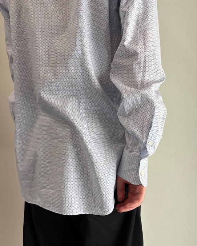 【PRADA】geometry pattern shirt