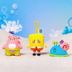【KAKAO FRIENDS】スポンジボブ コラボ ぬいぐるみキーホルダー 3種