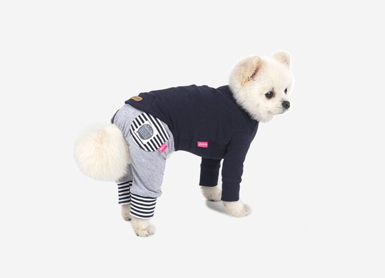 button pants  S ~ XL 2color  / 犬服 パンツ 秋冬 スポーティ ボトム オーバーオール ドッグウェア 綿  シンプル 小型犬 中型犬 犬 服 ズボン コットン ペット洋服