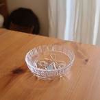 雪模様のガラス器