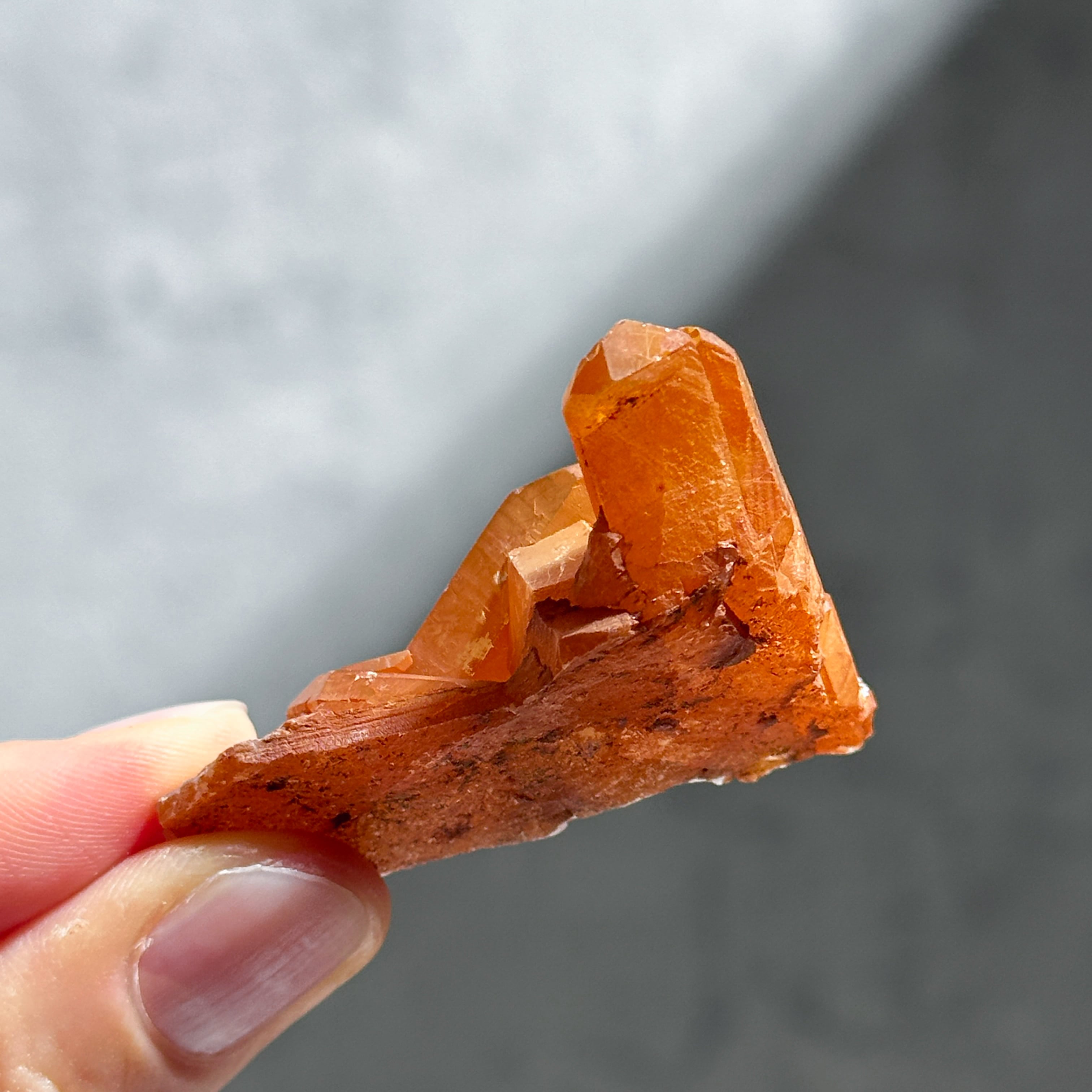 ミナスジェライス産タンジェリンクォーツ クラスター13◇ Tangerine