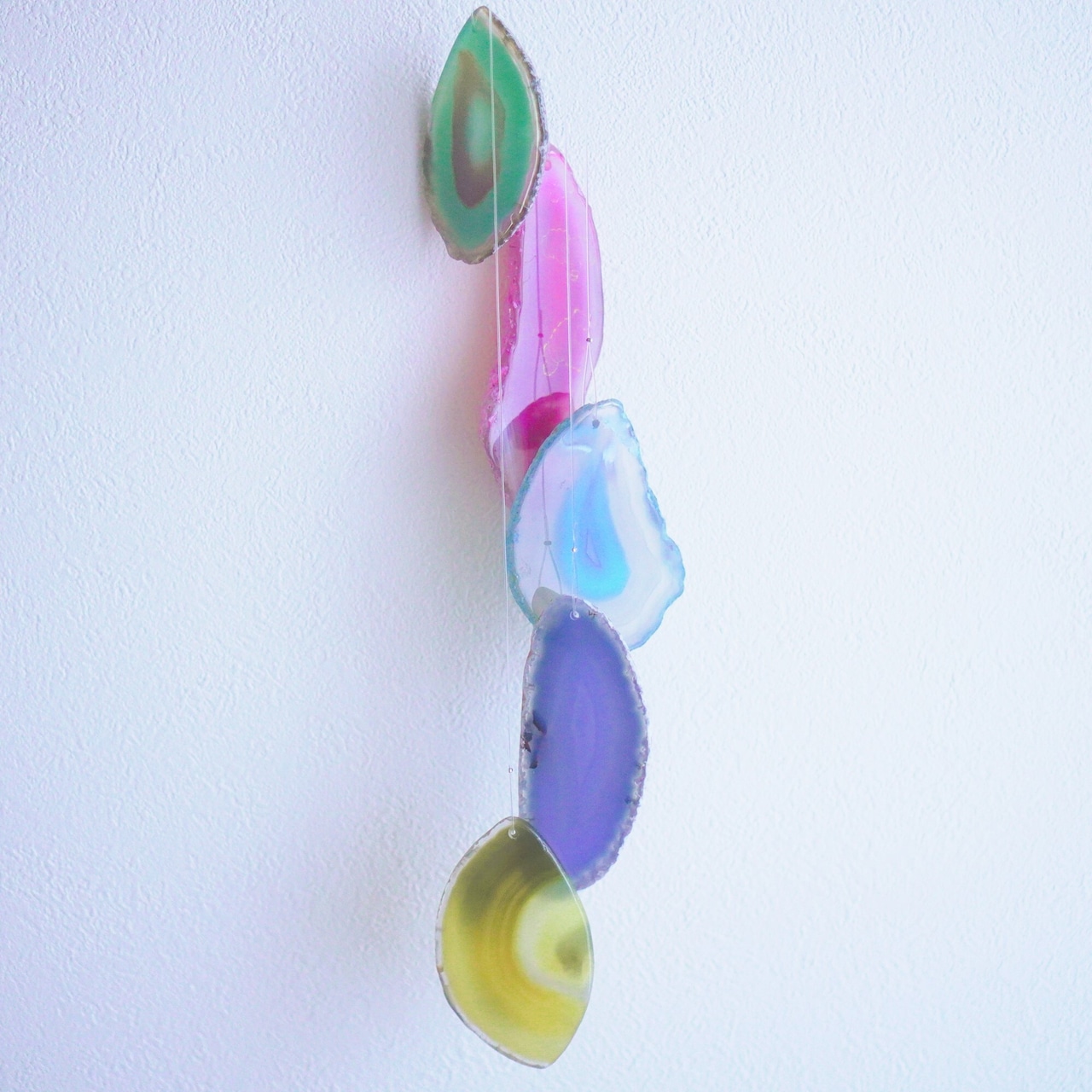 Night Rainbow - アゲートヒーリングチャイム / Agate Sun Catcher Wind Chime 275